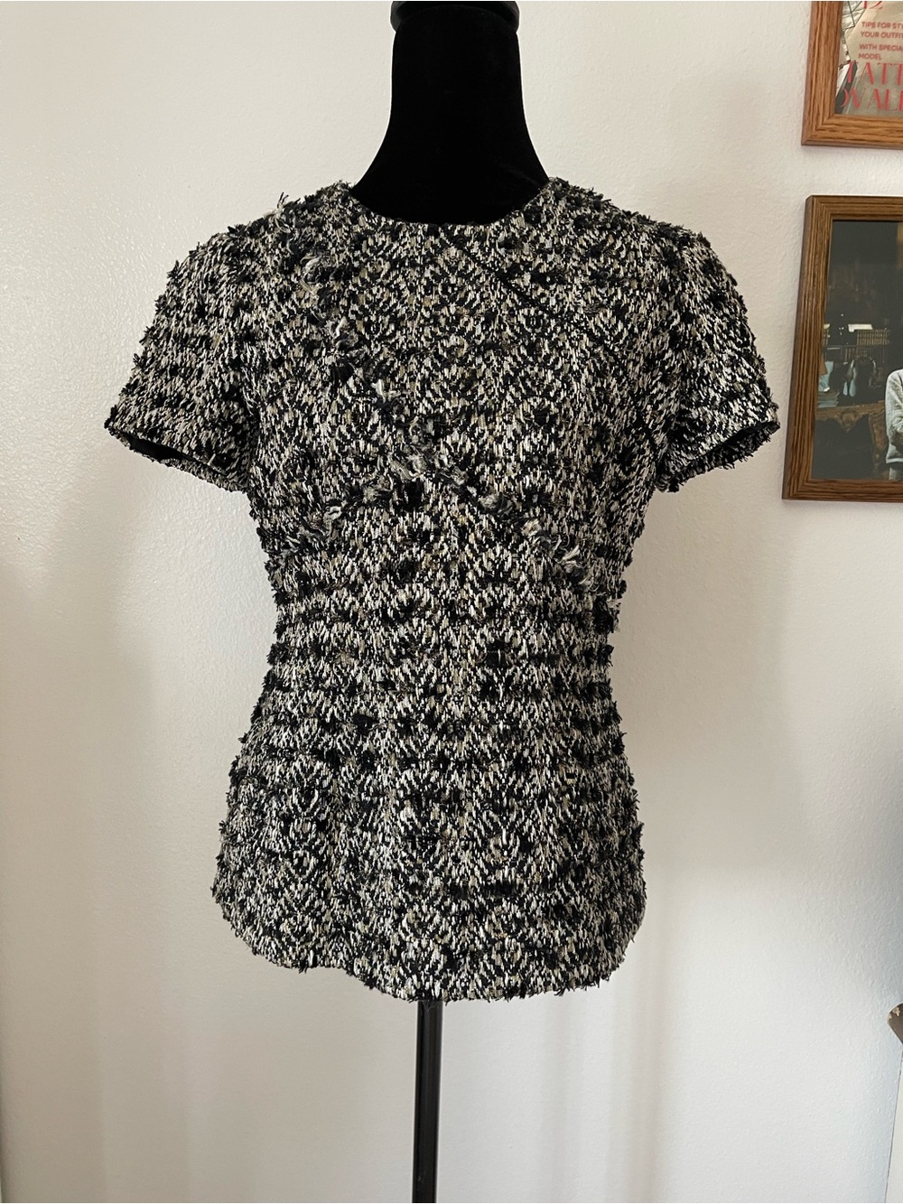 CHANEL 2012 Metiers d’Art  Paris - Bombay Tweed Top